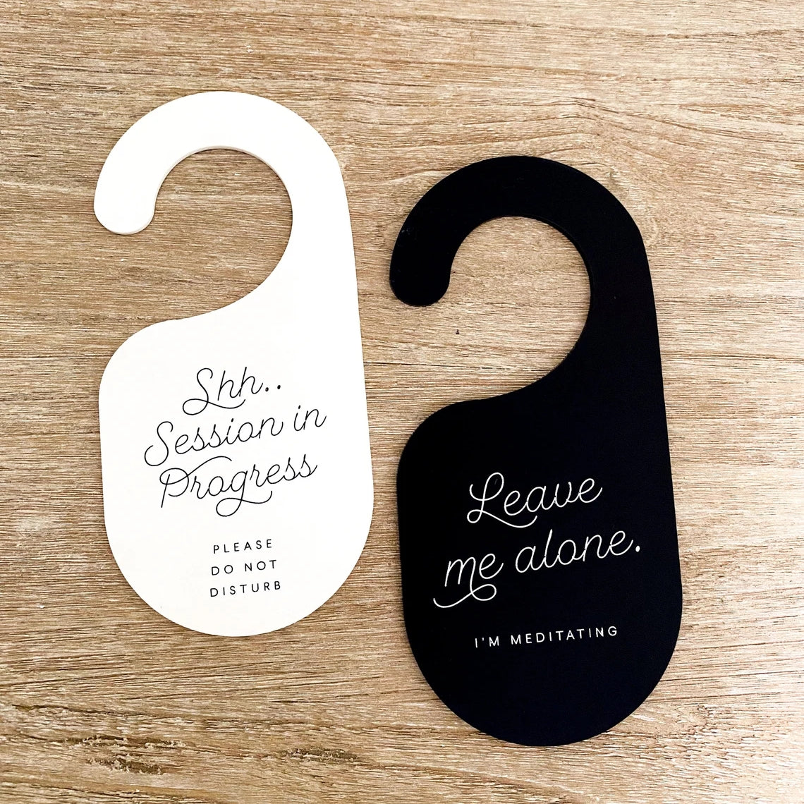 Personalized Door Hanger Sign – Custom Do Not Disturb Acrylic Door Tag