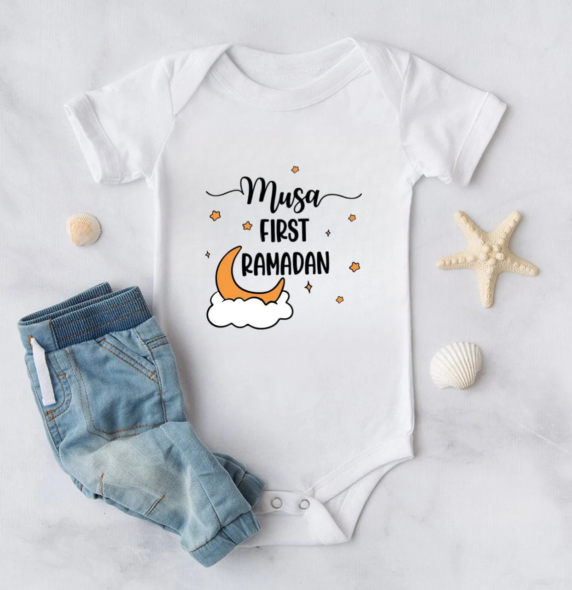 My First Ramadan Outfit | Personalized Baby Bodysuit Gift