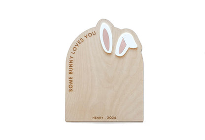Baby’s First Easter Bunny Footprint Sign – DIY Keepsake