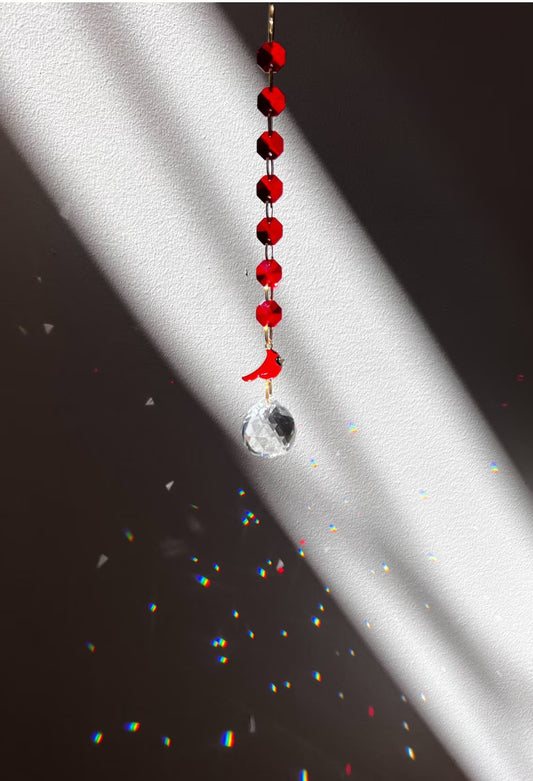 Eternal Rainbow SunCatcher – Cardinal, Blue Jay or Dove Gift Set