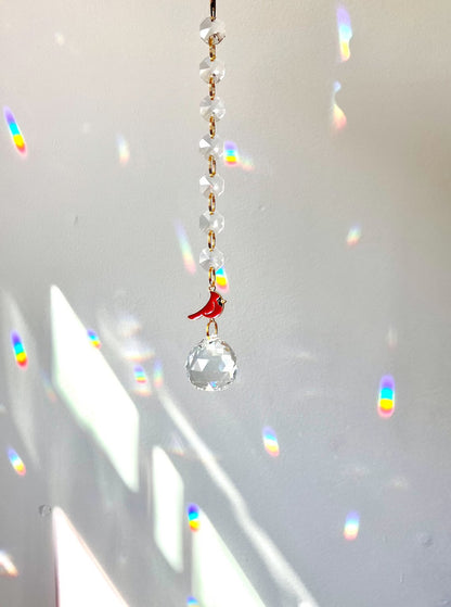 Eternal Rainbow SunCatcher – Cardinal, Blue Jay or Dove Gift Set