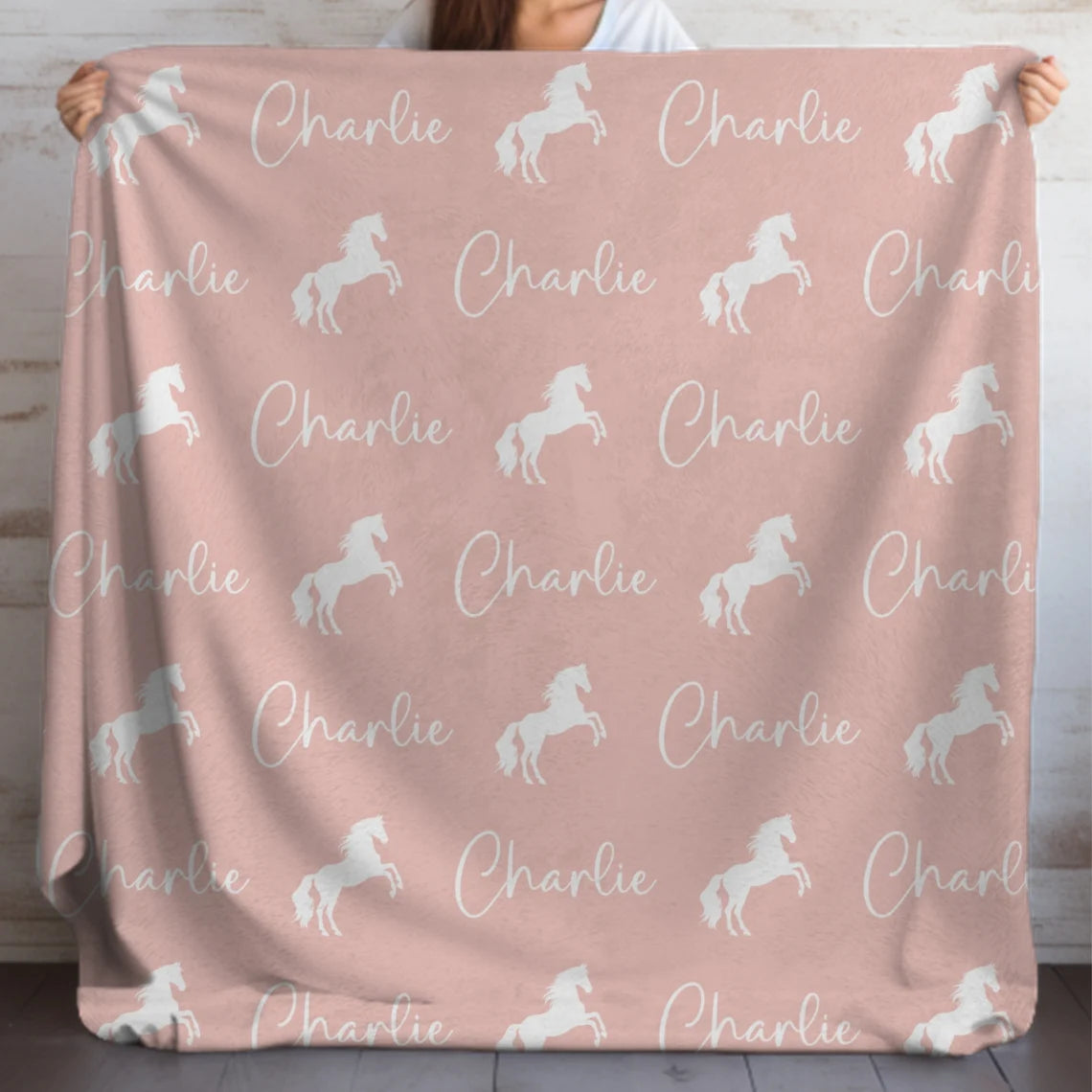 Cadeau pour fille cavalière, couverture de cheval personnalisée, couverture de cheval personnalisée, couverture avec nom de cheval, cadeau pour amoureux des poneys, couverture équestre