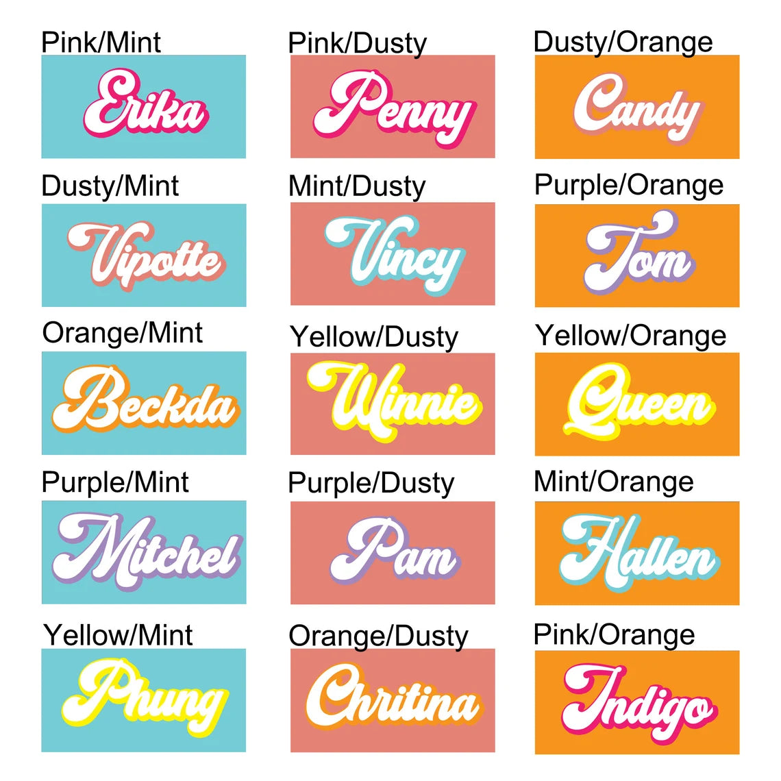 Personalized Name Quick Dry Soft Colorful Beach Towel