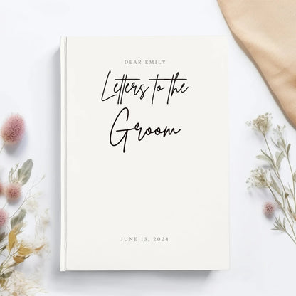 Personalized Letters to the Bride Book Something Blue Gift