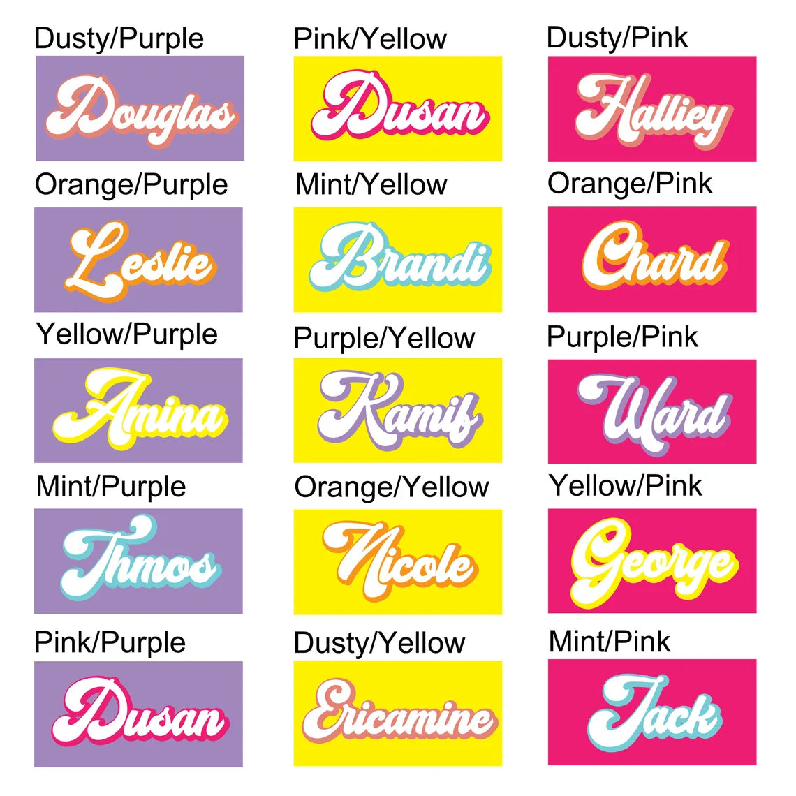Personalized Name Quick Dry Soft Colorful Beach Towel