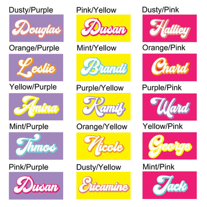 Personalized Name Quick Dry Soft Colorful Beach Towel