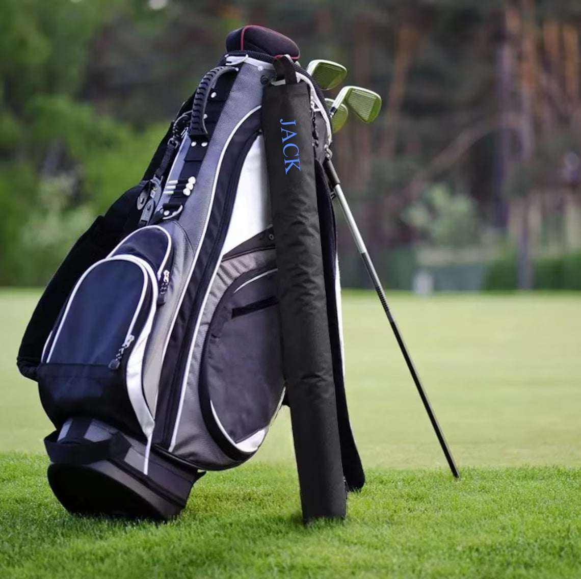 Personalized Embroidered Golf Bag Cooler – Custom Beer Sleeve for Golfers