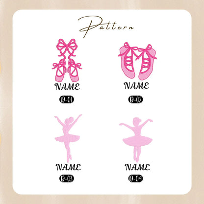 Personalized Ballet Dance Bag for Girls – Custom Duffle Weekender