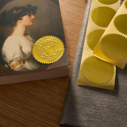 Custom Book Embosser Stamp | From the Library of | Ex Libris Gift