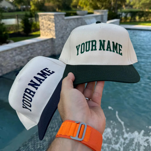 Custom Embroidered Hat - Personalized Dad Hat - Custom Text Gift