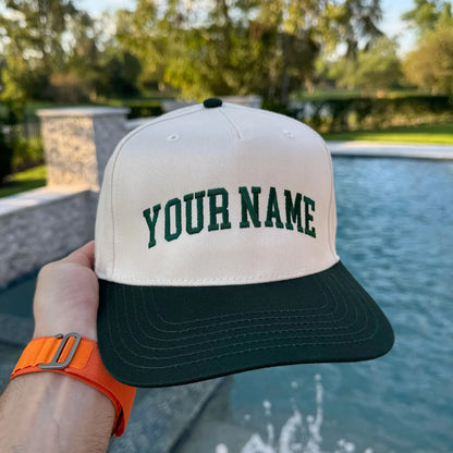 Custom Embroidered Hat - Personalized Dad Hat - Custom Text Gift