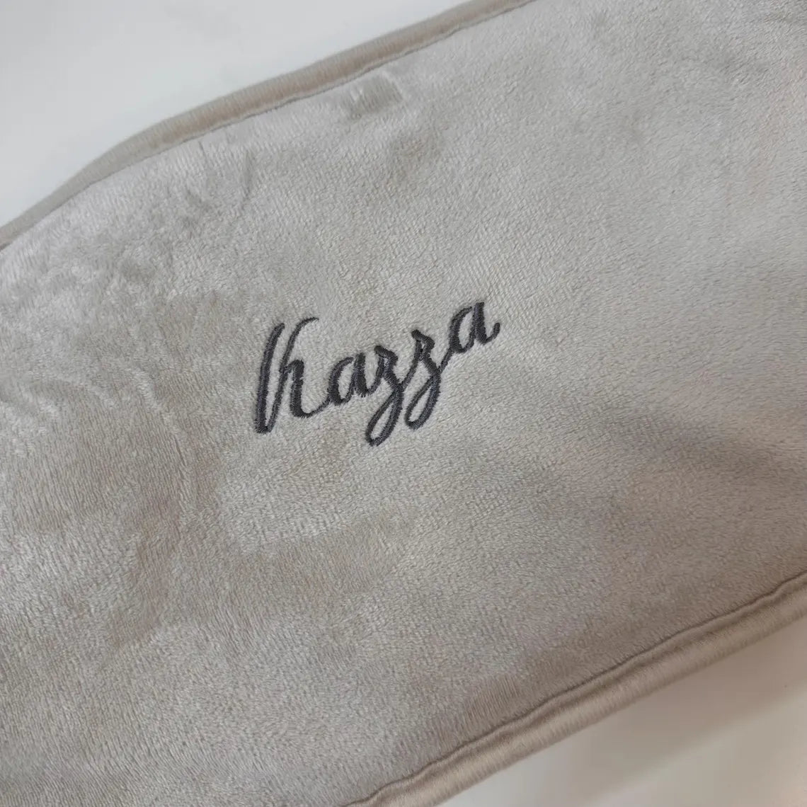 Personalized Hot Water Bottle with Waist Belt | Embroidered Gift