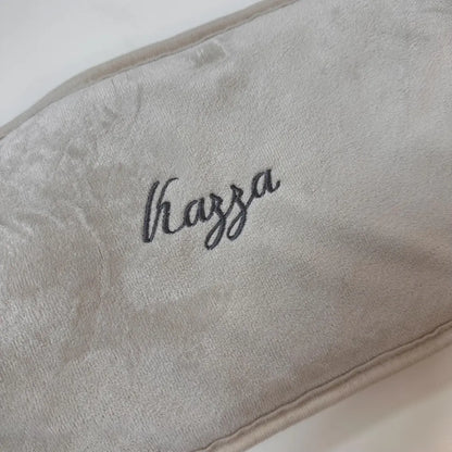 Personalized Hot Water Bottle with Waist Belt | Embroidered Gift