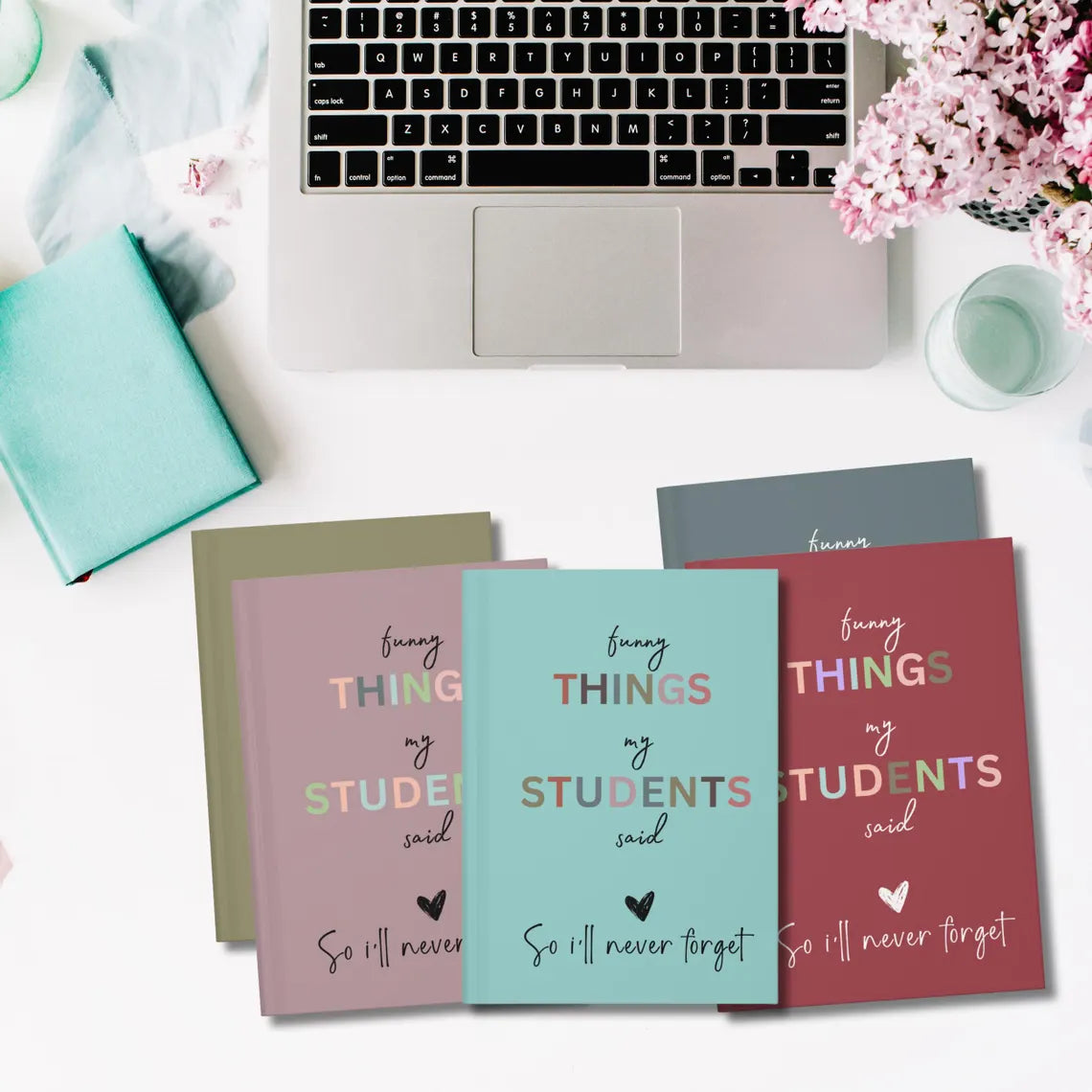 Personalized Teacher Notebook – Custom Name Hardcover Journal