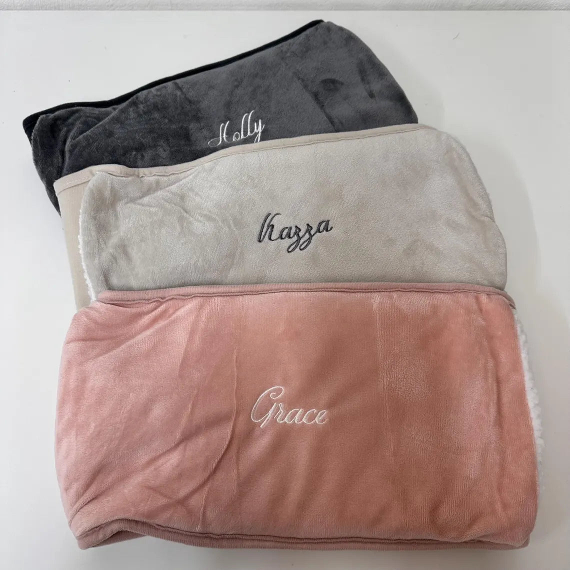 Personalized Hot Water Bottle with Waist Belt | Embroidered Gift