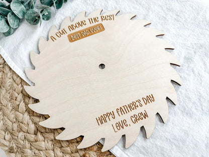 Personalized DIY Handprint Sign – Father’s Day Gift for Dad