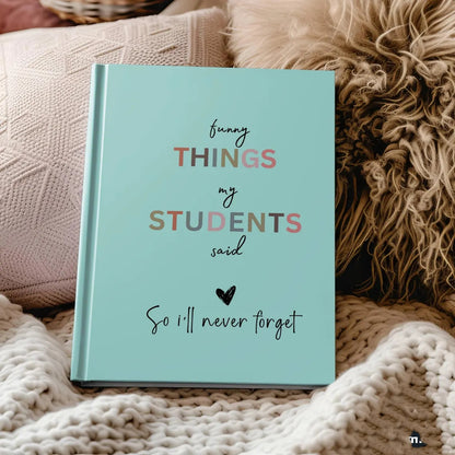 Personalized Teacher Notebook – Custom Name Hardcover Journal