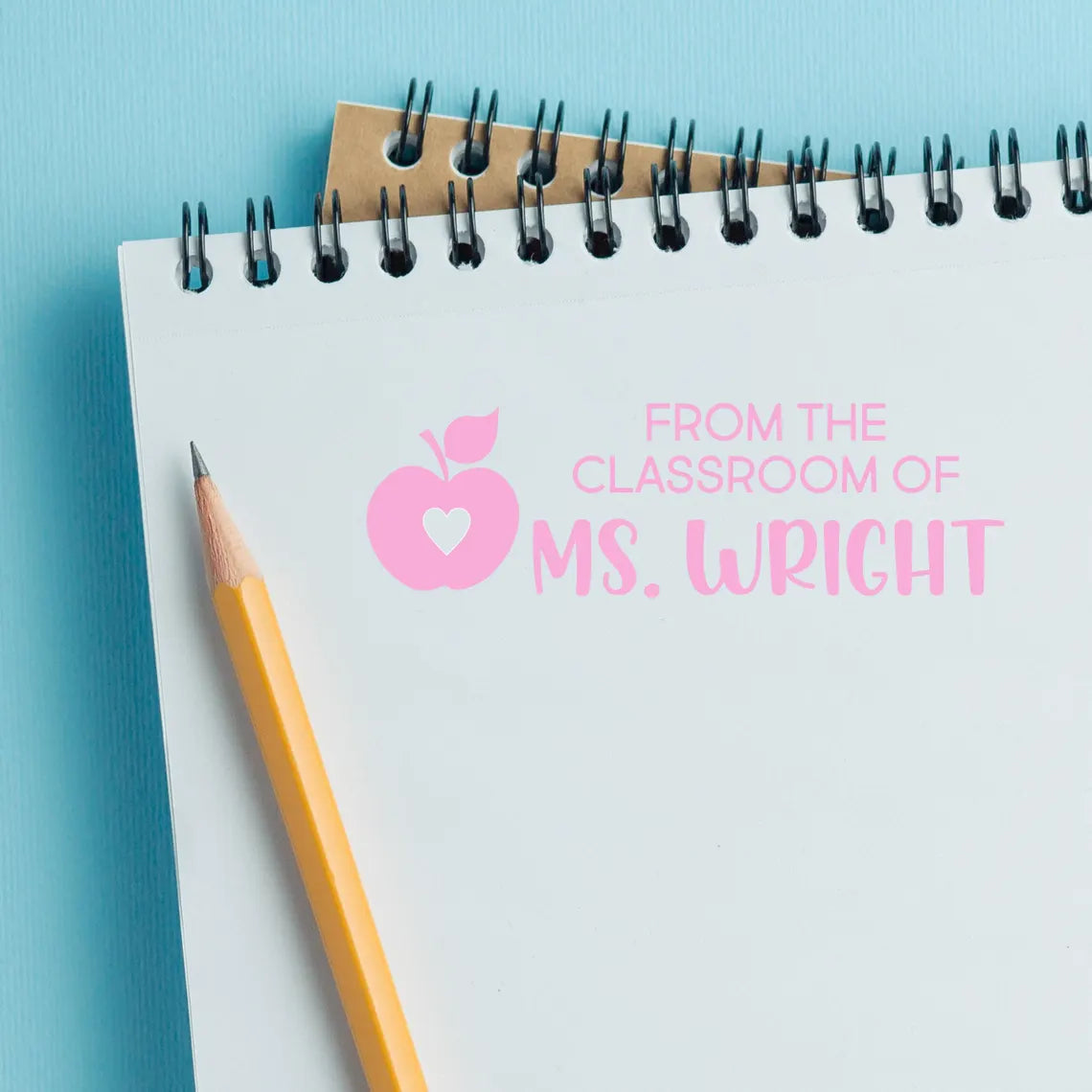 Custom Teacher Stamp – Personalized Self-Inking Stamp for Teachers