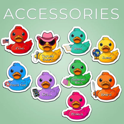 Personalized Cruise Duck Magnet Set of 2 | Stateroom Door Decor