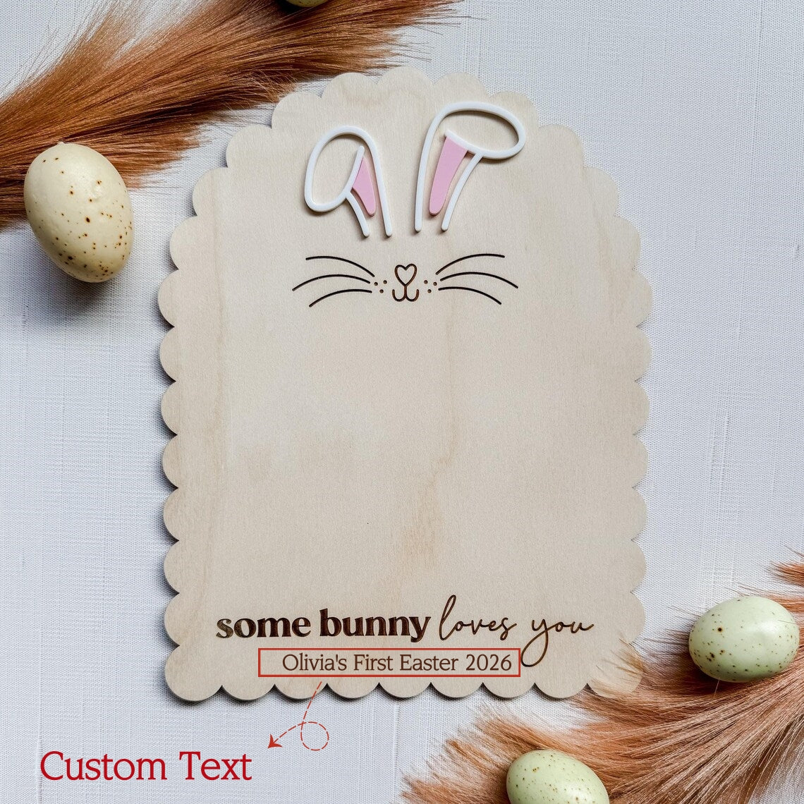 DIY Easter Baby Footprint Sign – Baby’s First Easter Keepsake