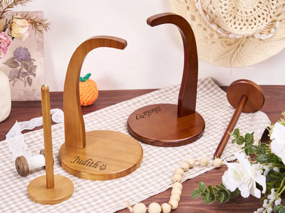 Custom Magnetic Yarn Ball Holder | Rotating Yarn Feeder for Knitters