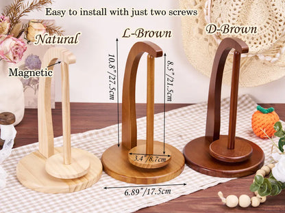 Custom Magnetic Yarn Ball Holder | Rotating Yarn Feeder for Knitters