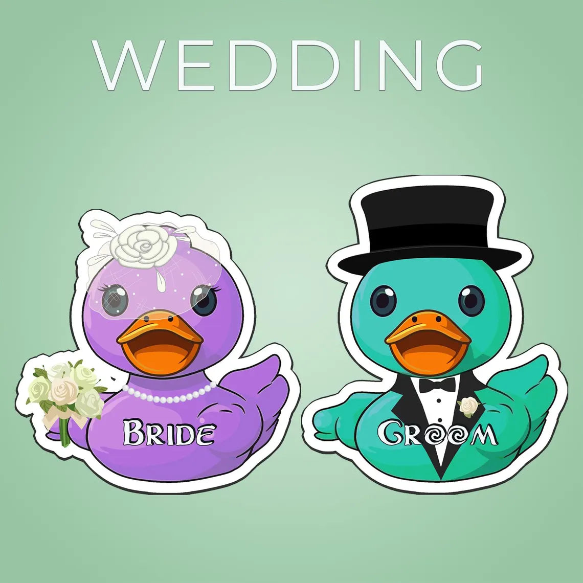 Personalized Cruise Duck Magnet Set of 2 | Stateroom Door Decor