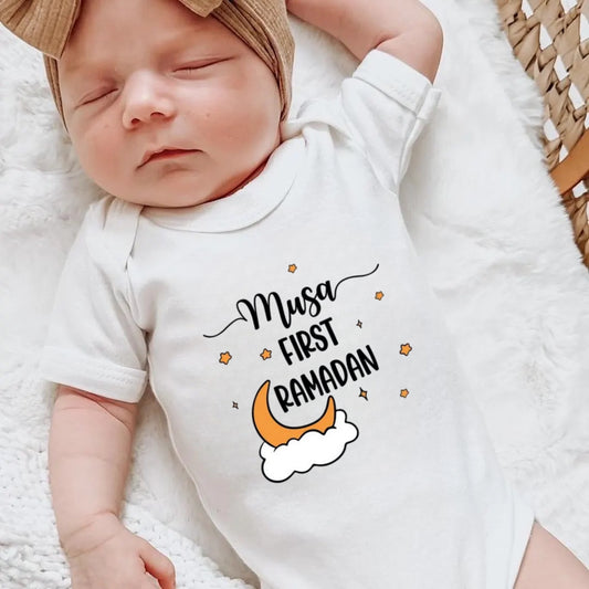 My First Ramadan Outfit | Personalized Baby Bodysuit Gift