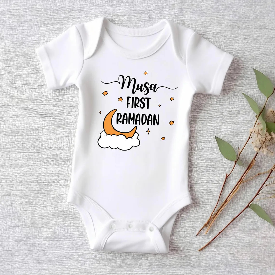 My First Ramadan Outfit | Personalized Baby Bodysuit Gift