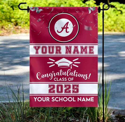 Custom Graduation Flag – Personalized College Grad Yard Sign