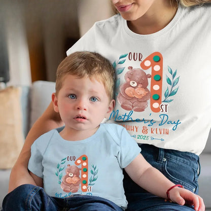 Our First Mother's Day Matching Shirt | Custom Mom & Baby Outfit
