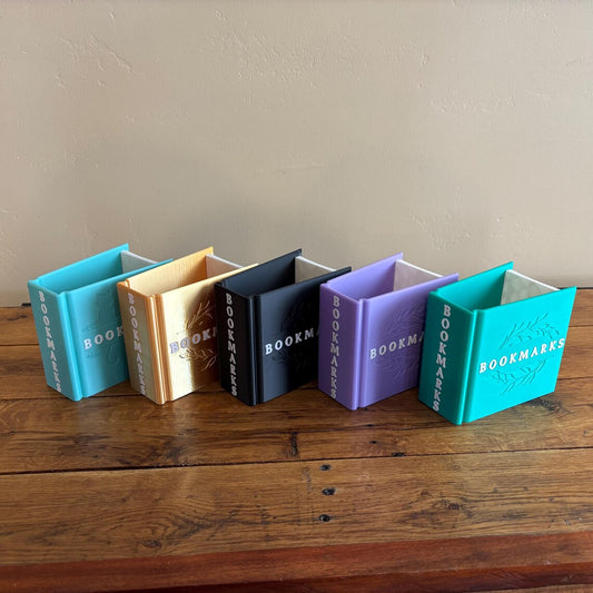 3D-Printed Bookmark Display Shelf – Unique Holder for Book Lovers