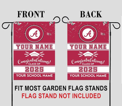 Custom Graduation Flag – Personalized College Grad Yard Sign