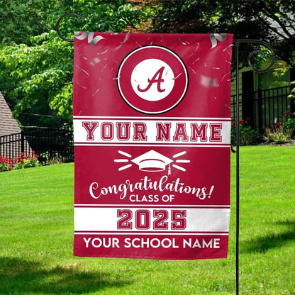 Custom Graduation Flag – Personalized College Grad Yard Sign
