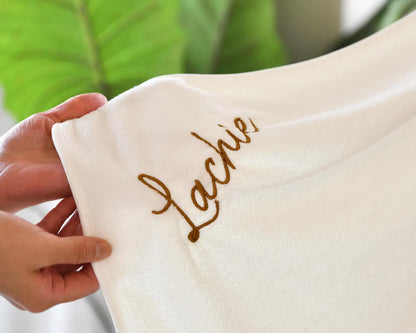 Personalized Hooded Baby Towel – Custom Name & Animal Design