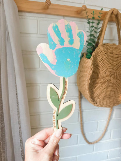 Personalized First Mother’s Day Handprint Gift Magnet