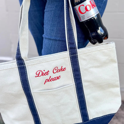 Personalized Embroidered Tote Bag - Custom Gift for Her or Mom