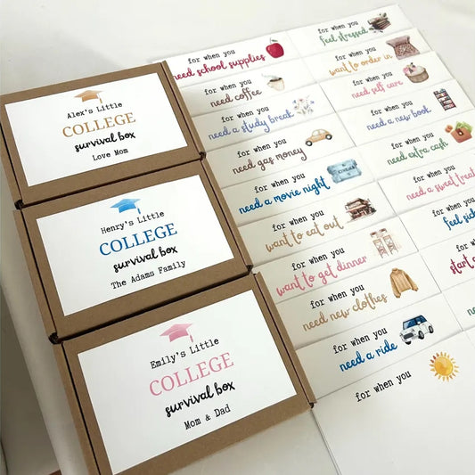 Personalized College Gift Box – Graduation Money Holder Kit