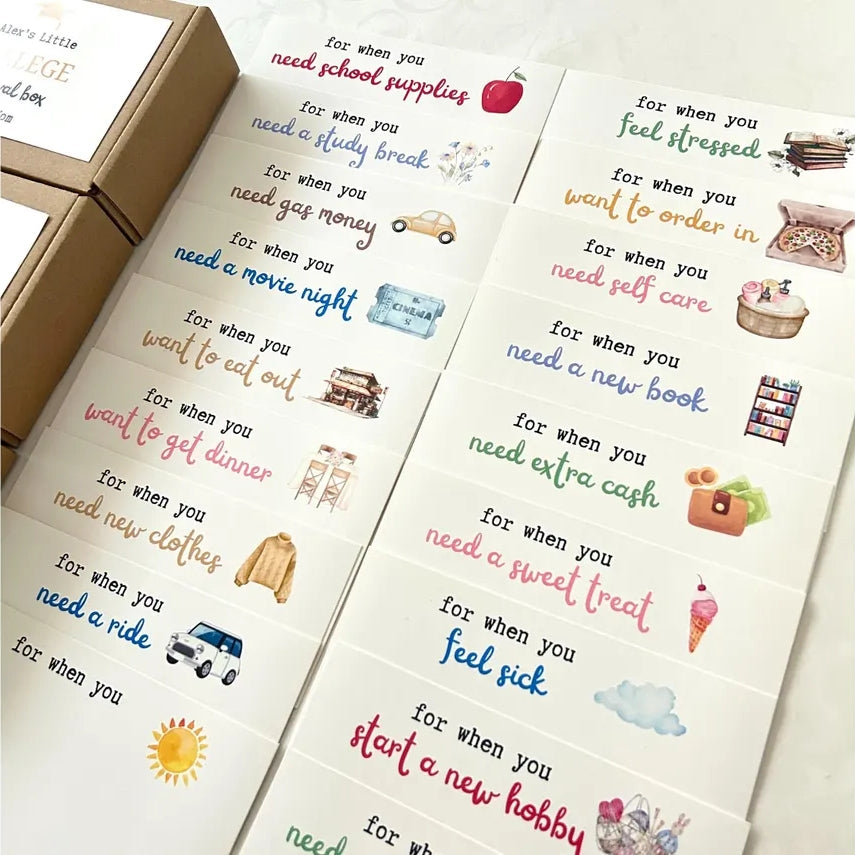 Personalized College Gift Box – Graduation Money Holder Kit