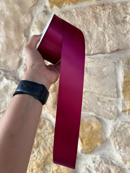 Custom Reserved Aisle Ribbon – Personalized Wedding Ceremony Decor