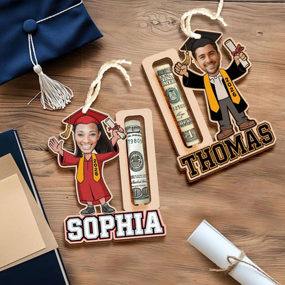 Custom Photo Graduation Money Holder – Class of 2026