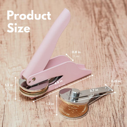 Custom Wedding Embosser – Personalized Invitation & Napkin Seal