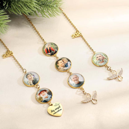 Custom Graduation Tassel Photo Charm – Memorial Keepsake