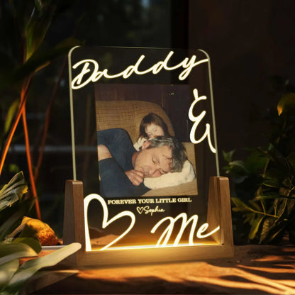 Personalized Daddy & Me Gift – Custom Message from Daughter or Son