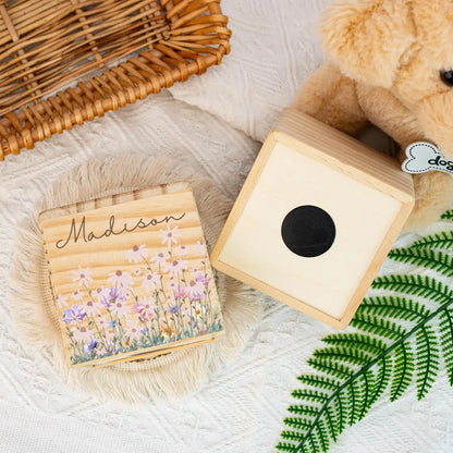 Personalized Wooden Money Box for Kids | Custom Name