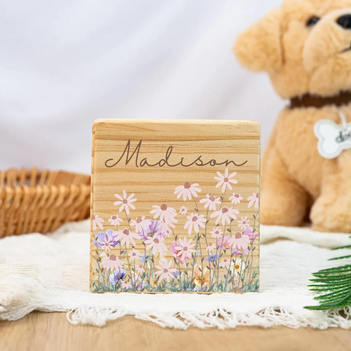 Personalized Wooden Money Box for Kids | Custom Name