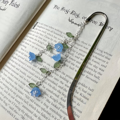 Custom Flower Bookmark – Multiple Colors | Fairycore Metal Charm