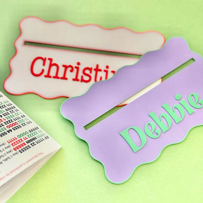 2-Pack Personalized Mahjong Line Readers – Custom Gift Set