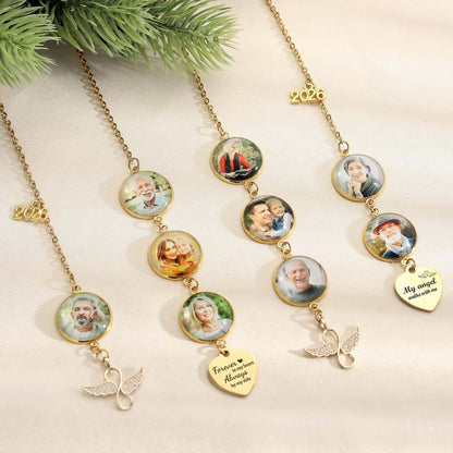Custom Graduation Tassel Photo Charm – Memorial Keepsake