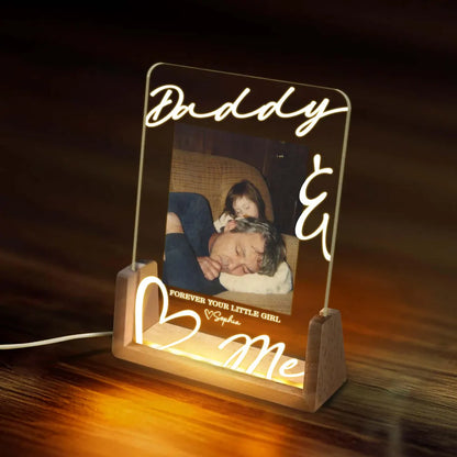 Personalized Daddy & Me Gift – Custom Message from Daughter or Son